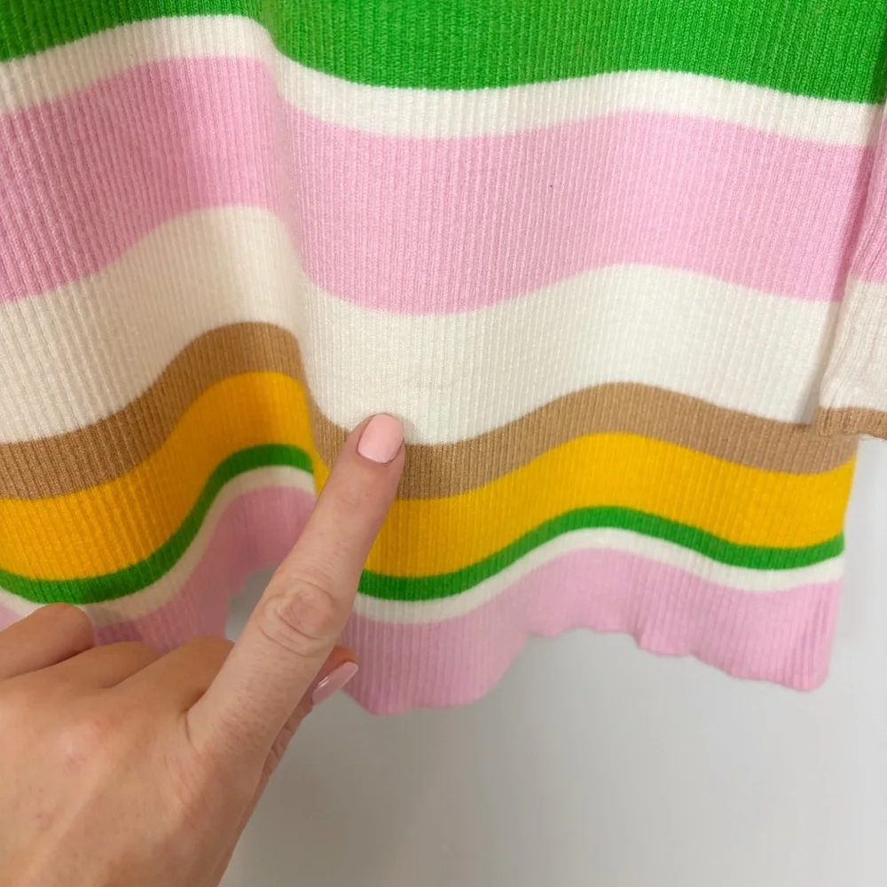 Show Me Your MuMu Away Mini Dress in Multi Rib Knit Size M - Picture 7 of 11